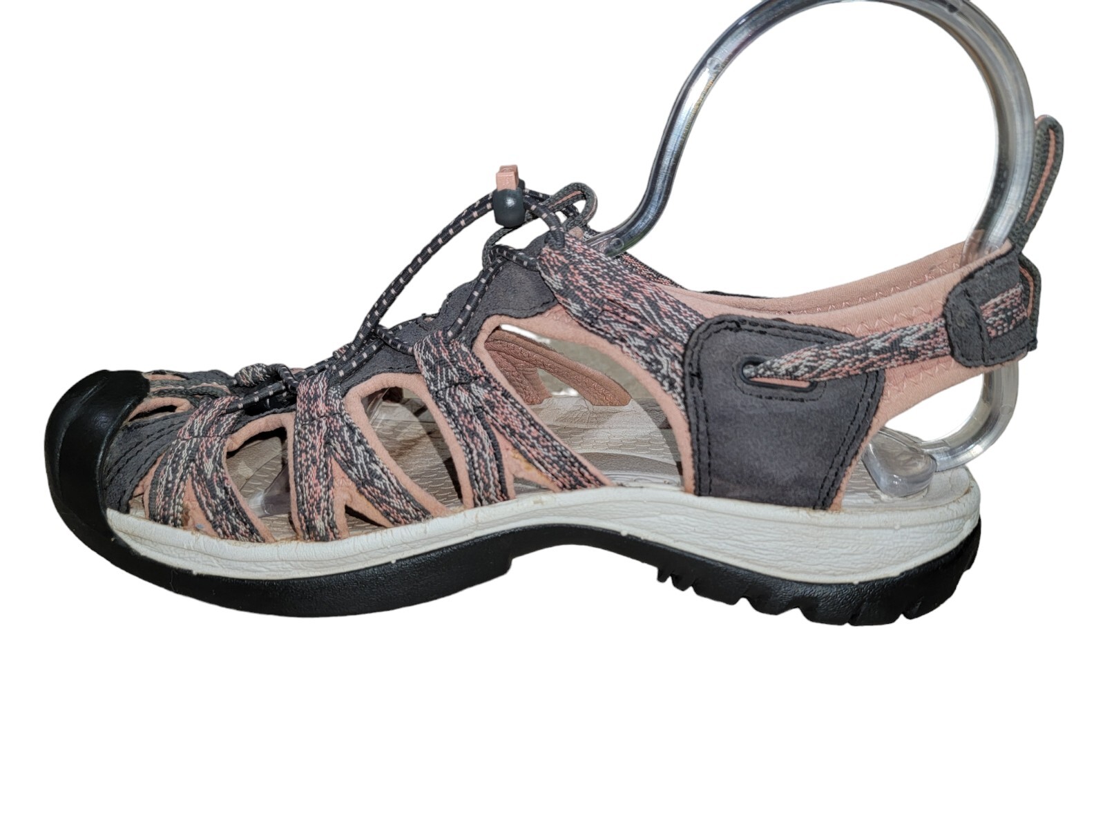 Sandali Keen Whisper donna salmone impermeabili sport outdoor taglia 8 5