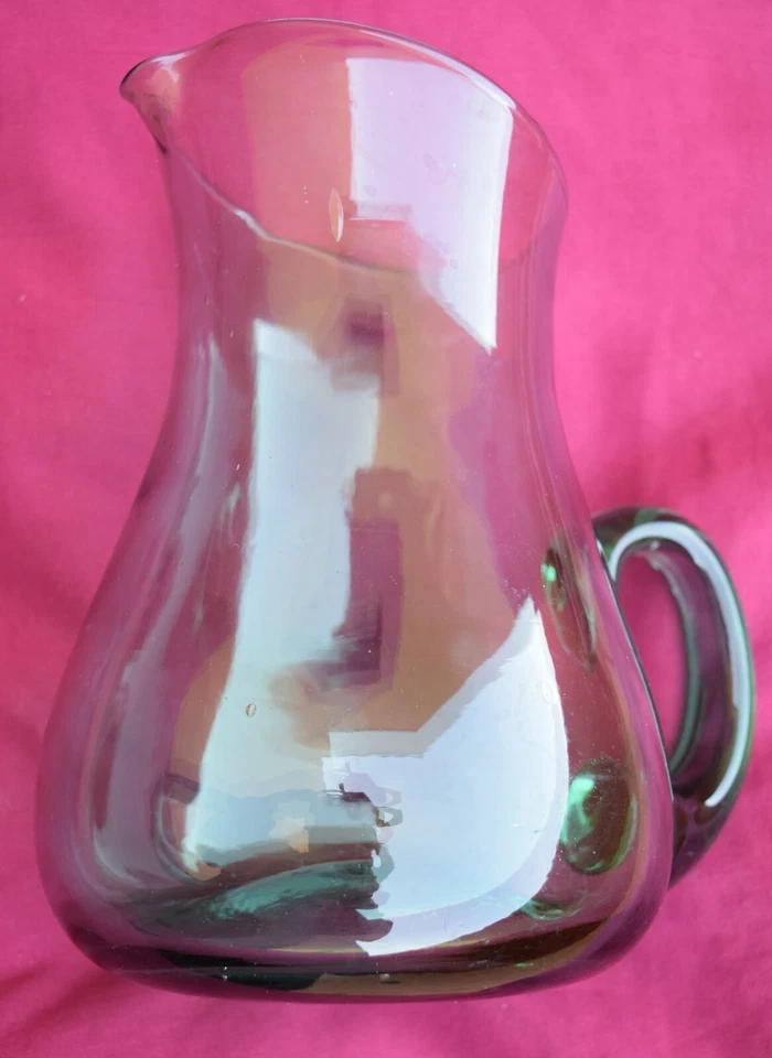 JARRA PARA AGUA DE VIDRIO VERDE # 1417 - Imagen 1 de 3