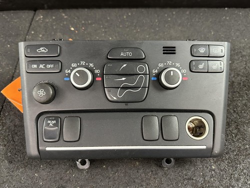 03-13 VOLVO XC90 AUTO A/C HEATER AIR CLIMATE TEMPERATURE CONTROL PANEL 30782330 - Picture 2 of 8