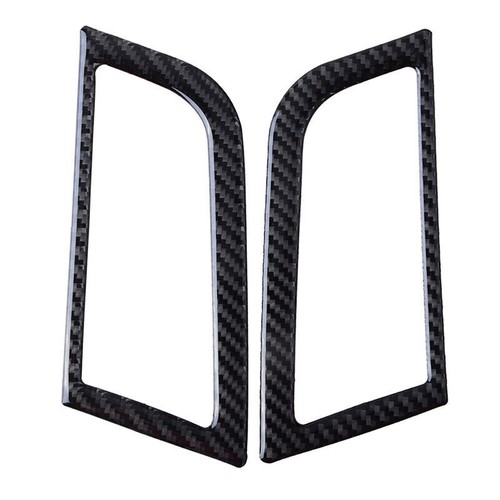 Fits Ford Mustang 2015-2019 Carbon Fiber Interior Dashboard Air Vent Cover Trim - Picture 5 of 6