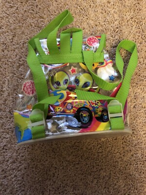 Mini Sac à Dos Lisa Frank Aliens Zoomer And Zorbit - Multicolore, Plastique, Occasion