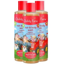 Childs Farm | Kids Hair & Body Wash 250ml- Pack 3