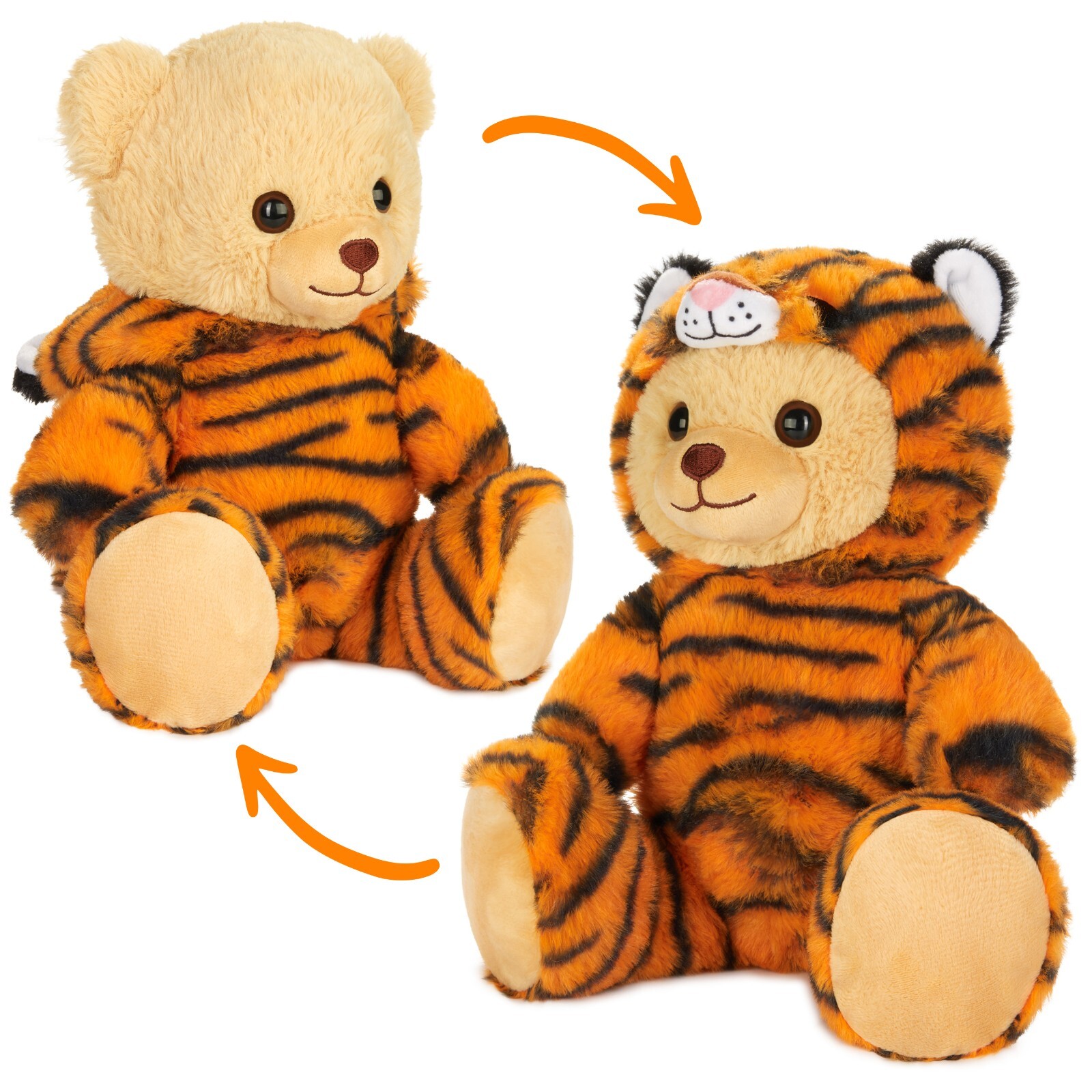 Oso Peluche Disfraz de Tigre Osito Disfrazado 25 CM BRUBIES Osos Coleccionable