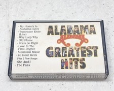 Alabama Greatest Hits cassette tape RCA 1986