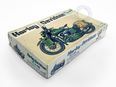Bullmark 1/9 Harley Davidson WLA 45 Military Motorcycle Army