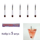 SET OF 5 HOUSEHOLD ALCOHOLMETERS, 0-96°