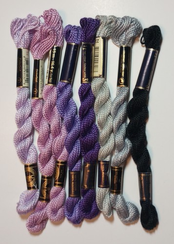51 Skeins DMC Anchor Size 3 Pearl Embroidery Needlepoint Thread Perle Cotton Lot - Picture 6 of 7