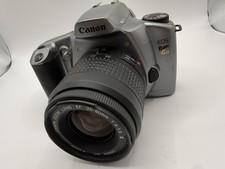 Canon EOS Rebel G II 35mm Film Camera w/ Canon EF 35-80mm Lens Tested WORKING