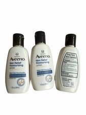 Aveeno Skin Relief Moisturizing Lotion 1 fl oz Fragrance-Free Oat Very Dry Skin