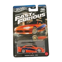 Hot Wheels Fast & Furious Graphic Remix Nissan Silvia S15 4/5 Neu Ovp