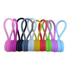 Magnetic Cable Ties Electronic Cords Wrap Organizer Charging Wire 
