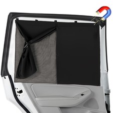 Magnetic Car Window Shade for Baby Safety, UV Protection,1 Pack Black