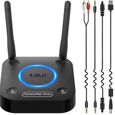 Bluetooth 5.3 TV Transmitter for Headphones/Speakers