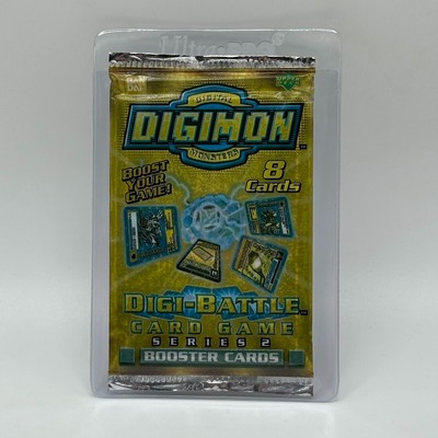 Bandai Upper Deck Digimon Series 2 Booster Trading Card Pack Sealed Rare!  45557055325| eBay