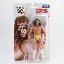 WWE Ultimate Warrior Action Figure from Series 98 by Mattel, Brand New, Unopened