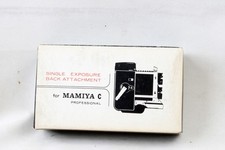 NIB Single Exposure Back Attachment for Mamiya C Professional Camera