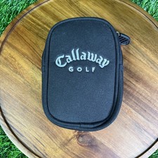 Callaway Golf Rangefinder Case Replacement Hard Shell Pouch Black Blue Zipper