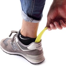 Lightweight Portable Shoe Horn Plastic for Travel, Elderly  Kids Footwear Needs