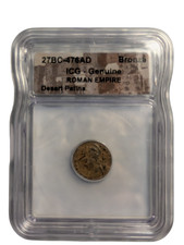 ICG Roman Empire Desert Patina Coin Ancient Imperial Era 27 BC-476 AD Genuine
