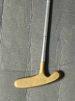 Vintage Bullseye Putter Acushnet Deep Face John Reuter Jr. Titleist Blade 34 