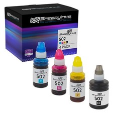 Speedy Compatible 4PK Epson 502 Ink Bottle Set ET 2700, 2750, 3700, 3750, 4750