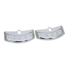 1956 Ford Fairlane Fair Lane Stainless Steel Exhaust Deflectors Set Pair