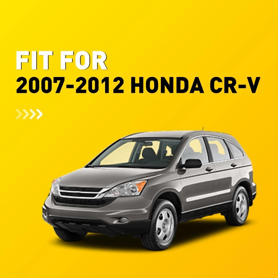 Кожаный бежевый чехол на дверную панель подлокотника подходит для Honda CR-V 2007 2008 2009 2010-2012 годов выпуска - Изображение 3 из 4