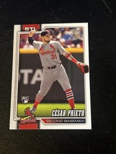 Cesar Prieto 2026 Topps Series 1 #95 St. Louis Cardinals RC