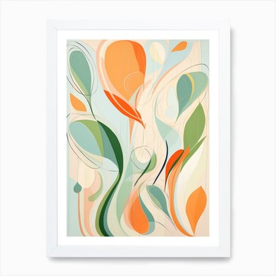Abstract Painting 154 Art Print Framed Wall Art Poster Canvas Print Picture