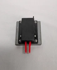 Double Paddle Morse Code Key With Steel Base, Red