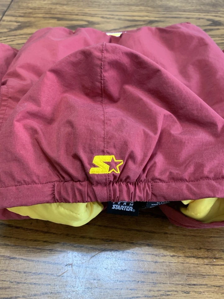 Vintage Starter Toddler Size 2T Hooded Bomber Jacket Florida State Seminoles - Imagem 3 de 4