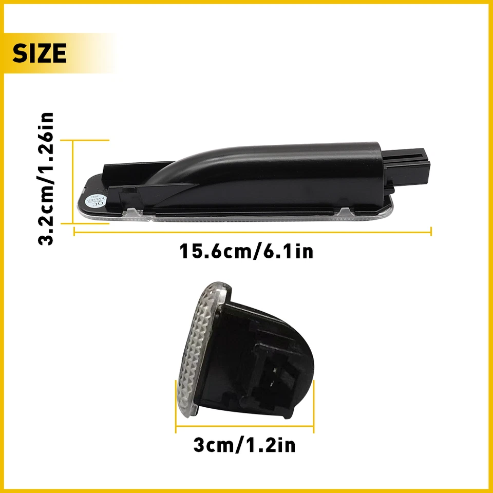 Luz de cortesía LED para puerta Hummer H2 2003-2009 2003 2004 2005 2006 2007 2008 09 Foto 3 de 4