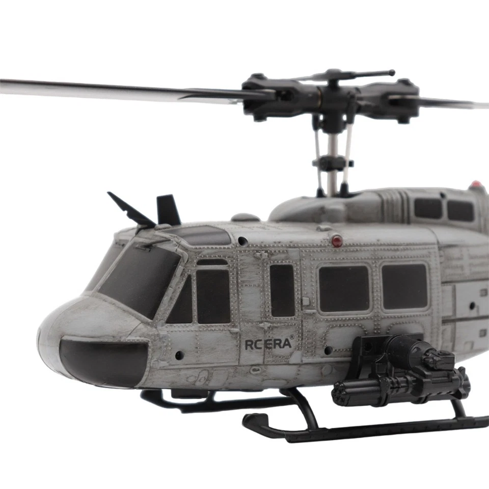 Torcster Hubschrauber Bell UH-1D grau Brushless 6G 297mm RTF Neuheit 2025 - Bild 2 von 4