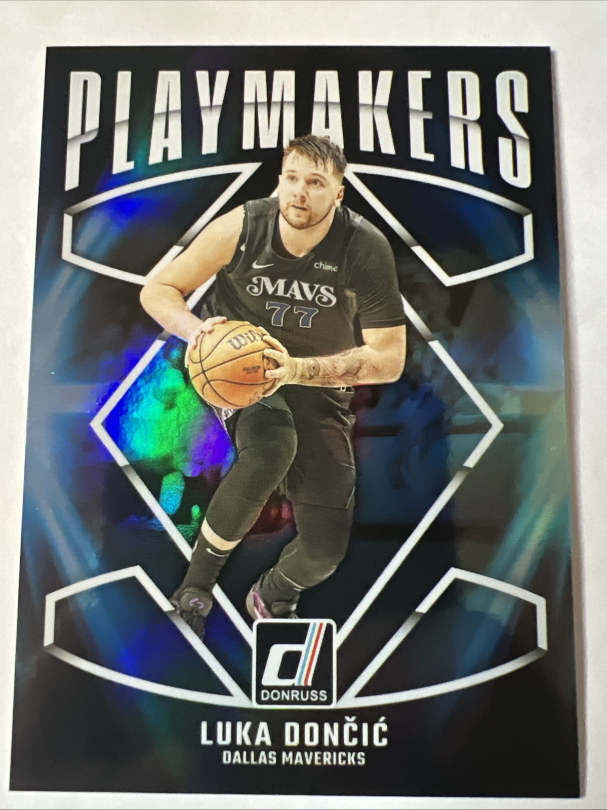 Luka Doncic 2024-25 Panini Donruss Playmakers #8 SSP