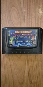 Knuckles' Chaotix (SEGA Mega Drive 32X, 1995) PAL UK CIB Complete Manual & Tray