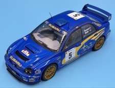 500 [Uninspected] AUTOart 1/18 Subaru Impreza WRC 2001 #5 R.Burns/R.Reid Rally