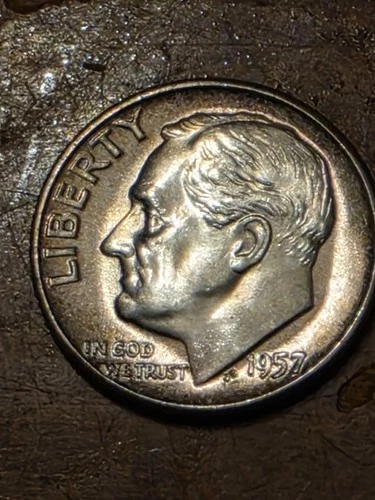 1957 Roosevelt Dime
