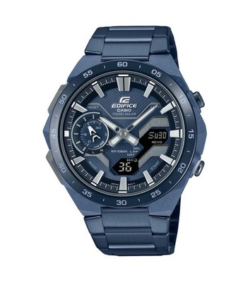 Casio Edifice Herrenuhr Solar Blau Bluetooth  10BAR ECB-2200CB-2AEF
