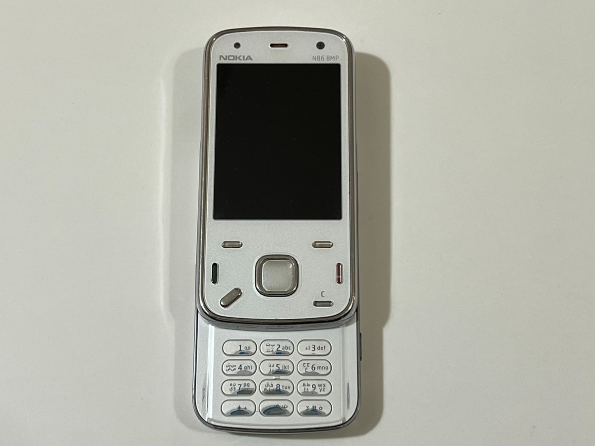 Original Nokia N86 - White (Unlocked) Gsm Mobile Parts only ( USER