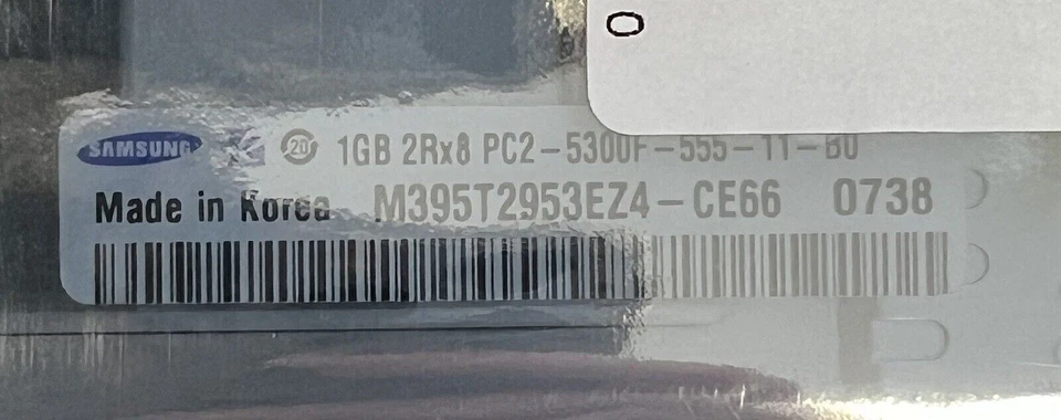 Samsung 1GB 2Rx8 M395T2953EZ4-CE66 - Image 3 of 3