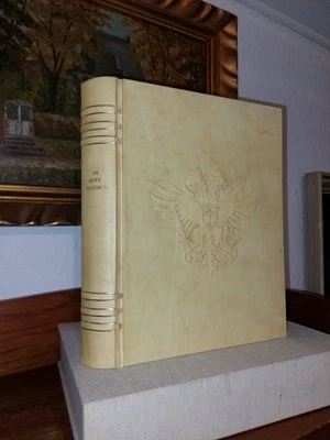 MONARCHIE ÖSTERREICH UNGARN Luxusausgabe WIEN 1888 PERGAMENT HANDEINBAND Unikat - Bild 1 von 4