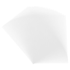 Papel Vitela Color 20 Hojas Blanco Transparencia 8,5 x 11