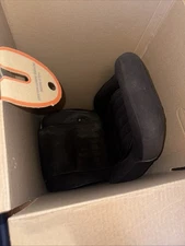 PMD Seat # 1 Direct Replacement Black Colored Fabric Material