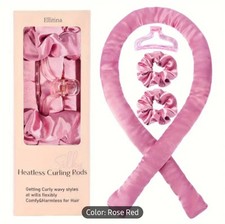 Satin Heatless Curling Set for No-Heat Soft Curls Overnight Curls NEW