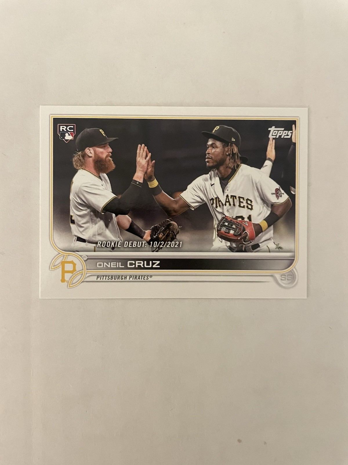 2022 Topps Update #US113 Oneil Cruz - Rookie Debut RC QTY