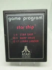 Star Ship (Atari 2600, 1977) Cartridge Only