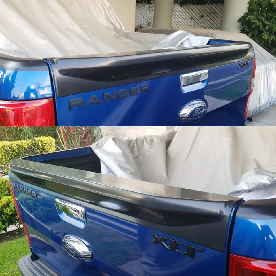 Tailgate Protector Rail Cover Trim For Ford Ranger Wildtrak 2012-2022 PX PX2 PX3 - image 2 of 4