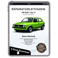 Vw Golf 1 17 1974-1983 Benzinmotor Mechanik 95-112 Ps Reparaturanleitung Pdf