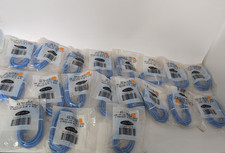 LOT OF 19 BELKIN A3L791-06-BLUE CAT 5 PATCH CABLE 6'