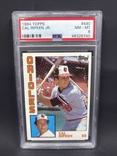 1984 Topps - Cal Ripken #490 PSA 8